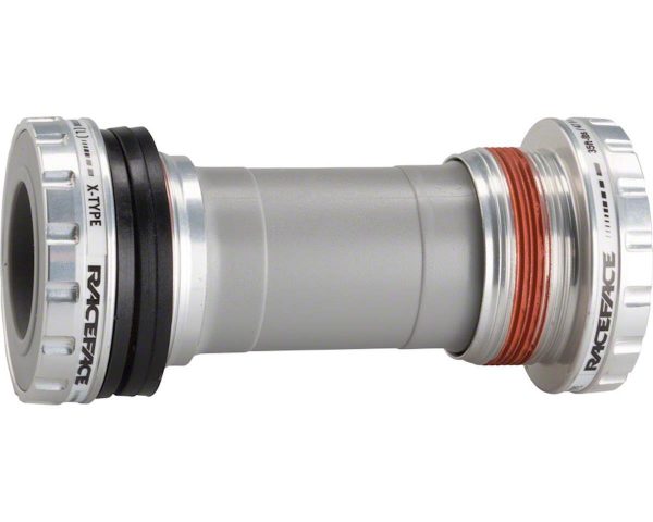 Race Face Team XC X-Type External Bottom Bracket (Silver) (BSA) (68/73mm) (24mm Spindle) - BBXTTM