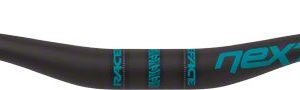 RaceFace NEXT 35 Riser Carbon Handlebar: 35 x 760mm 20mm Rise Turquoise