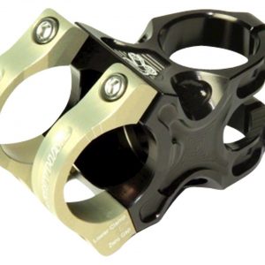 Renthal Apex Stem (Black/Gold) (35.0mm) (33mm) (6deg) - STM117-BKAG