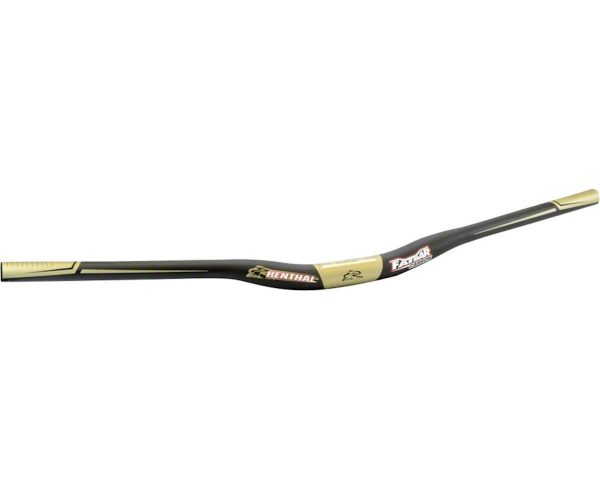 Renthal FatBar Carbon V2 Handlebar (Black) (31.8mm) (20mm Rise) (800mm) (5/7deg Sweep) - M172-01-BK