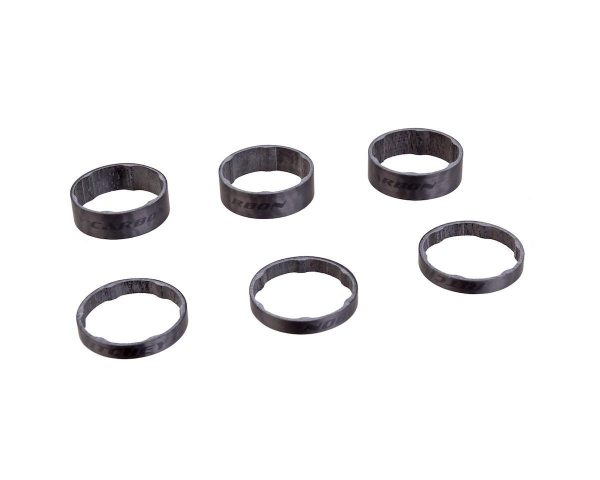 Ritchey WCS Carbon Headset Spacers (Matte Black) (1-1/8") (5 & 10mm) - 33056117008