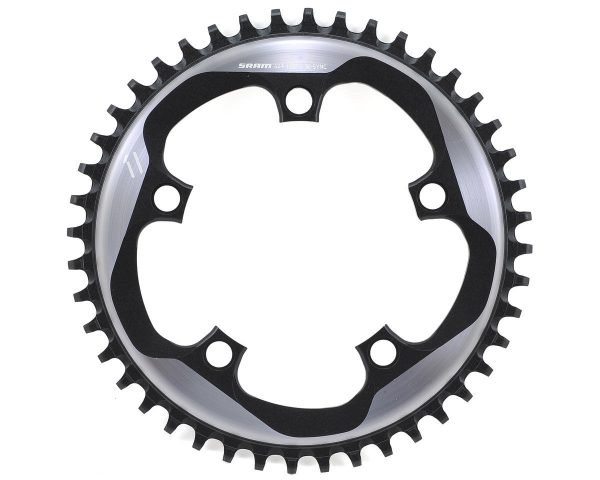 SRAM Force 1 X-Sync 1x Chainring (Black) (110 BCD) (Offset N/A) (44T) - 11.6218.015.003