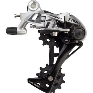 SRAM Rival 1 Rear Derailleur (Black/Silver) (1 x 11 Speed) (Long Cage) (Clutch) - 00.7518.113.001