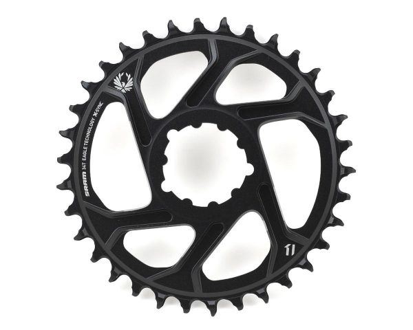 SRAM X-Sync 2 Eagle Chainring Direct Mount (Black) (6mm Offset) (34T) - 11.6218.030.020