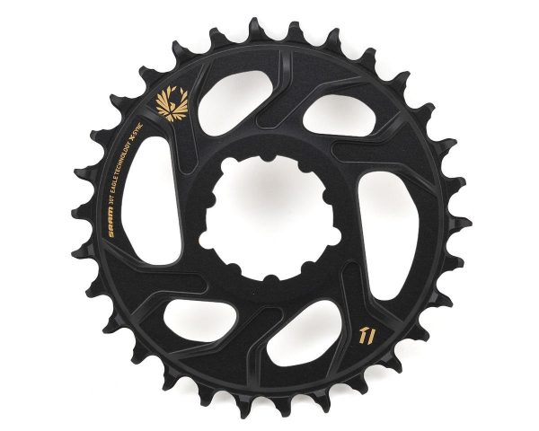 SRAM X-Sync 2 Eagle Direct Mount Chainring (Black/Gold) (Boost) (3mm Offset (Bo... - 11.6218.030.150