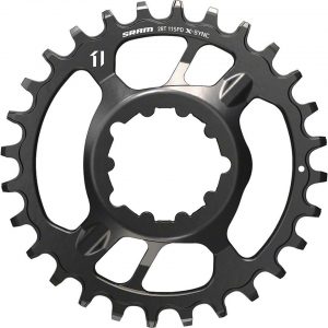SRAM X-Sync Steel Direct Mount Chainring (Black) (3mm Offset (Boost)) (30T) - 11.6218.027.020