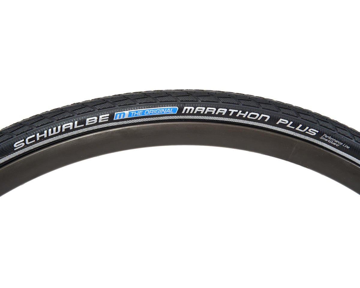 oorlog multifunctioneel Rationeel Schwalbe Marathon Plus Tire (Black) (700c / 622 ISO) (32mm) (Wire)  (SmartGuard) - 11100768 - In The Know Cycling