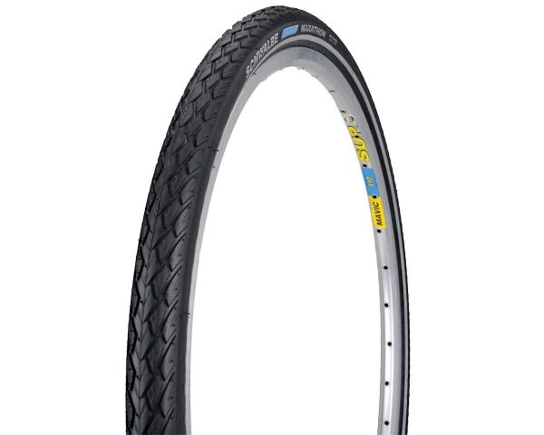 Schwalbe Marathon Tire (Black/Reflect) (Wire Bead) (GreenGuard) (700 x 38) - 11100005