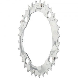 Shimano Alivio M415 7/8-Speed Middle Chainring (Silver) (104mm BCD) (Offset N/A) (32T... - Y1GM98020