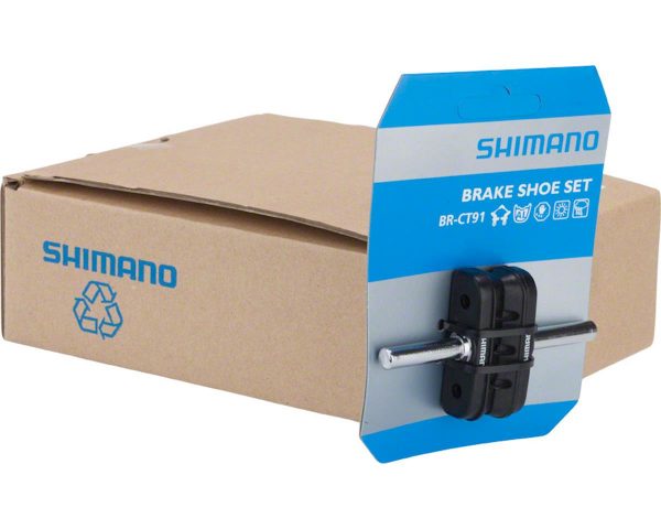 Shimano CT91 Cantilever Brake Pads (Black) (10 Pairs) (Smooth Post) - Y8GK98100
