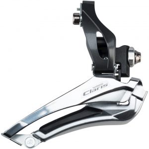 Shimano Claris FD-R2000 Front Derailleur (2 x 8 Speed) (Braze-On) (Bottom Pull) - EFDR2000F