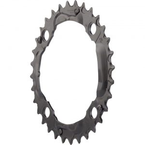 Shimano Deore M590 Middle Chainring (Black) (104mm BCD) (Offset N/A) (32T) - Y1LD98080