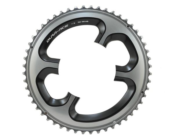 Shimano Dura-Ace FC-9000 11-Speed Chainring (Silver) (110mm BCD) (Offset N/A) (52T) - Y1N298110