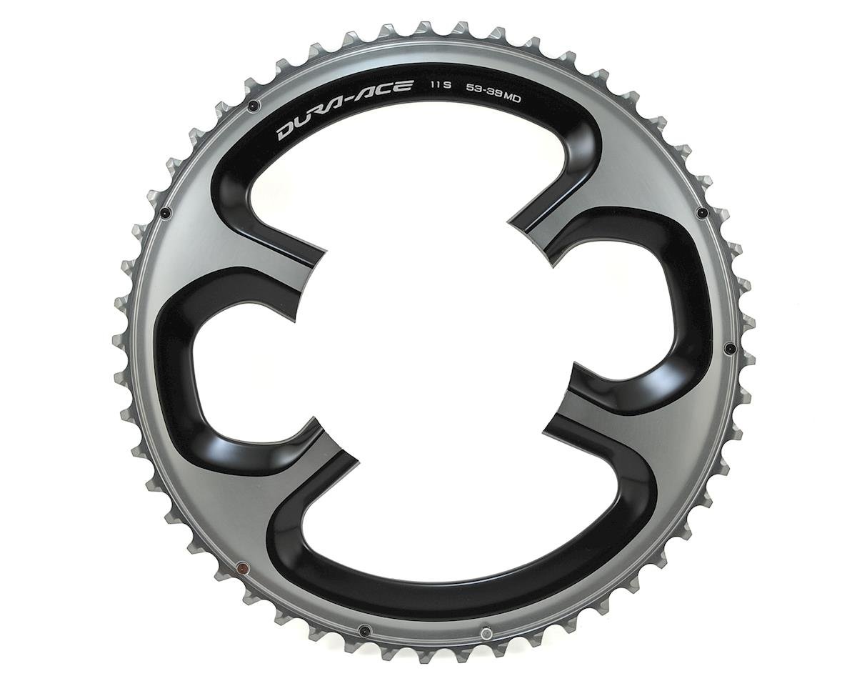 Shimano Dura-Ace FC-9000 Chainrings (Black/Silver) (2 x 11 Speed 