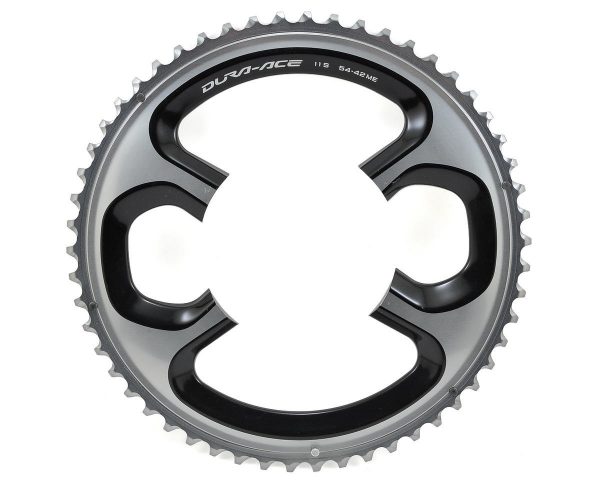 Shimano Dura-Ace FC-9000 11-Speed Chainring (Silver) (110mm BCD) (Offset N/A) (54T) - Y1N298130