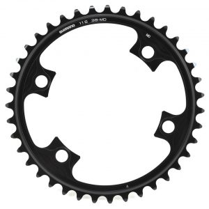 Shimano Dura-Ace FC-9000 11-Speed Inner Chainring (Black) (110mm BCD) (Offset N/A) (3... - Y1N239000