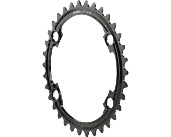 Shimano Dura-Ace R9100 Chainring (Black) (110mm BCD) (Offset N/A) (34T) - Y1VP34000