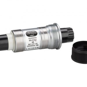 Shimano ES51 Octalink V2 Spline Bottom Bracket (Black) (BSA) (68mm) (118mm) (68x118m... - EBBES51B18