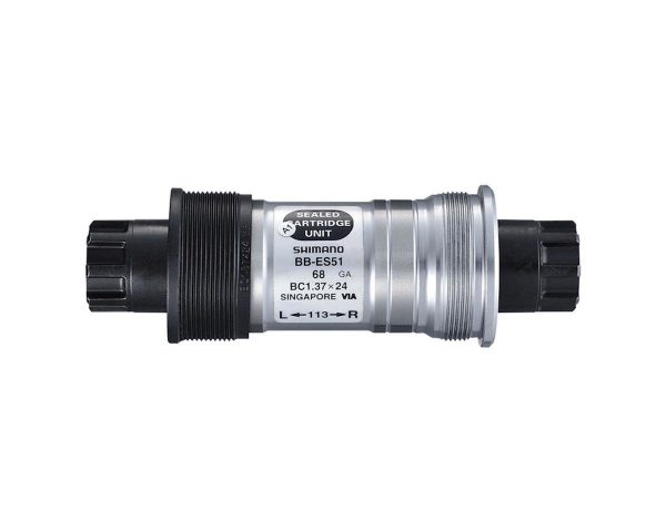 Shimano ES51 Octalink V2 Spline Bottom Bracket (Black) (BSA) (73mm) (113mm) - EBBES51C13