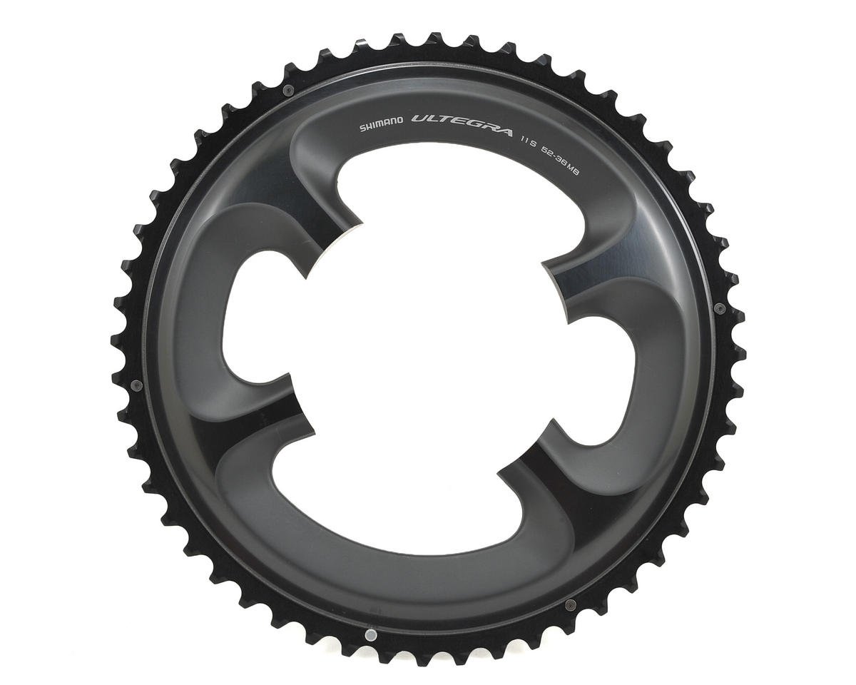 String string van Actief Shimano Ultegra FC-6800 Chainrings (Black) (2 x 11 Speed) (110mm BCD)  (Outer) (52T) - Y1P498070 - In The Know Cycling