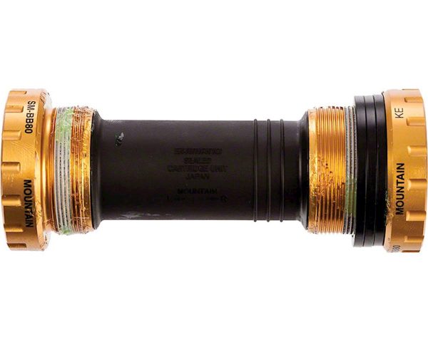 Shimano Saint BB80B Mountain Bottom Bracket (Gold) (BSA) (68/73mm) (24mm Spindle) - ISMBB80B