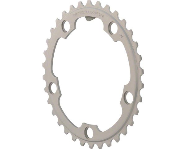 Shimano Tiagra 4650 Chainring (Silver) (110mm BCD) (Offset N/A) (34T) - Y1MH34000
