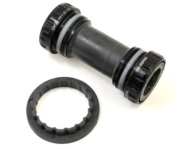Shimano Ultegra SM-BBR60 Bottom Bracket (Black) (BSA) (68mm) (24mm Spindle) - ISMBBR60B