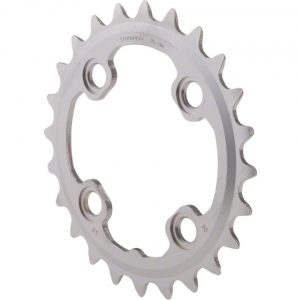 Shimano XT M785 AM-type Inner Chainring (Silver) (64mm BCD) (Offset N/A) (24T) - Y1ML24000