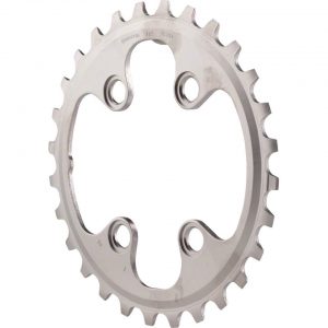 Shimano XT M8000 Inner Chainring (Silver) (64mm BCD) (Offset N/A) (28T) - Y1RL28000