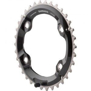 Shimano XT M8000 Outer Chainring (Grey) (96mm BCD) (Offset N/A) (34T) - Y1RL98070