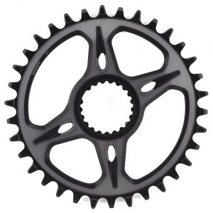 Shimano XTR M9100 Direct Mount Chainring (Black) (0mm Offset) (34T) - ISMCRM95A4