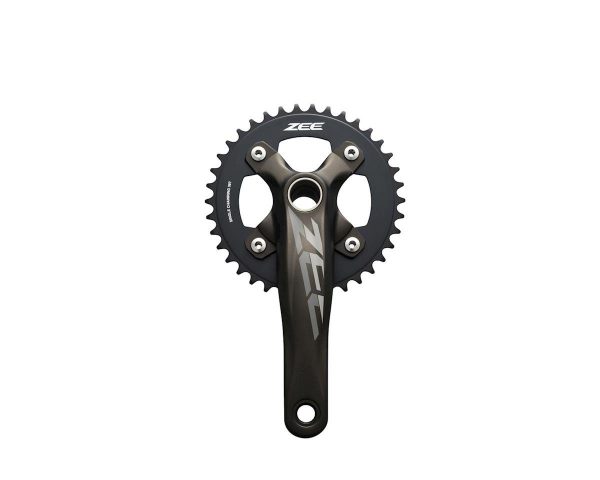 Shimano ZEE M640 Crankset (Black) (1 x 10 Speed) (Bottom Bracket Included) (170mm) ... - EFCM640CA6X