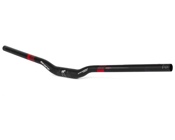 Spank OOZY Trail 780 Vibrocore Handlebar (Black/Red) (31.8mm) (25mm Rise) (780mm) (5/7deg... - HAN2255