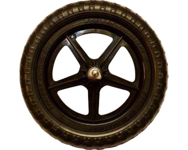 Strider Sports Ultralight 12" Replacement Wheel (Black) (Single) - PWHEEL-UL_BK