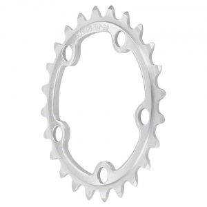 Sugino 5-Bolt Chainring (Anodized Silver) (74mm BCD) (Offset N/A) (32T) - 74J-32T_SIL