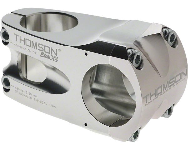 Thomson Elite X4 Mountain Stem (Silver) (31.8mm) (50mm) (0deg) - SM-E130_SL
