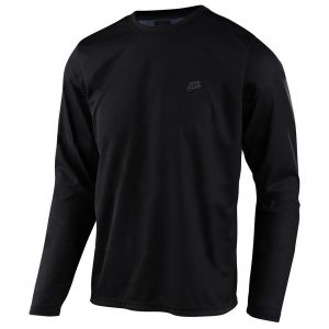 Troy Lee Designs Flowline Long Sleeve Jersey (Black) (S) - 346786002