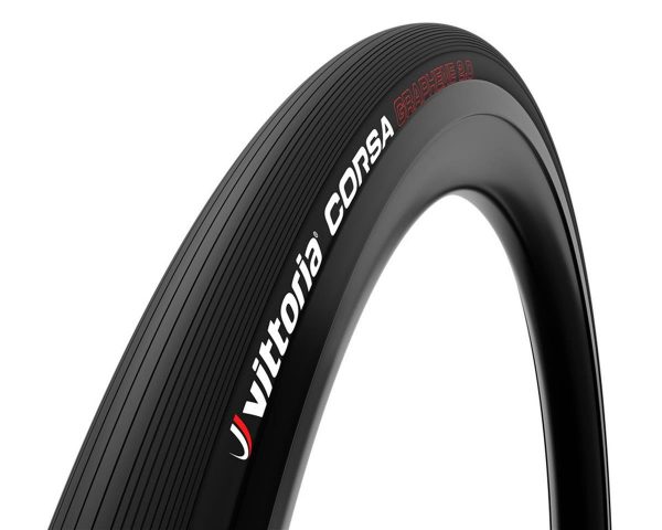 Vittoria Corsa Tire (Full Black) (Foldable) (4C Graphene 2.0) (700 x 30) - 11A00220
