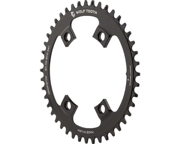 Wolf Tooth Components Drop-Stop Chainring (110mm Asym BCD) (Offset N/A) (44T) - SH11044