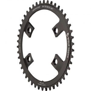 Wolf Tooth Components Drop-Stop Chainring (110mm Asym BCD) (Offset N/A) (46T) - SH11046