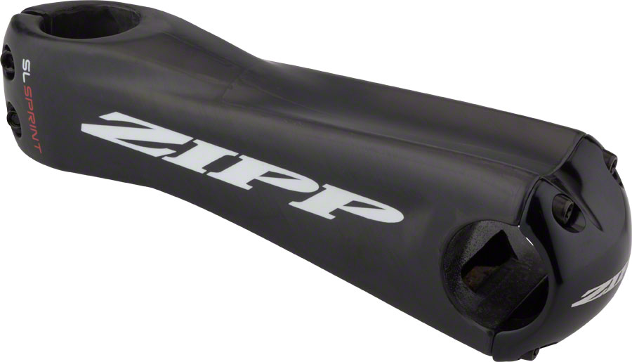 Zipp SL Sprint Road Stem: 140mm - 12 degree 31.8mm Carbon with 
