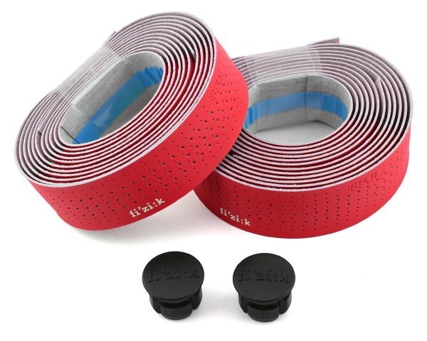 fizik Tempo Microtex Classic Handlebar Tape (Red) (2mm Thick) - F1803983