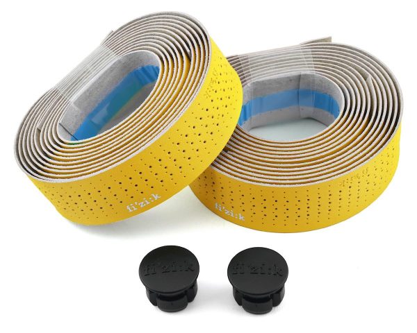 fizik Tempo Microtex Classic Handlebar Tape (Yellow) (2mm Thick) - F1803985