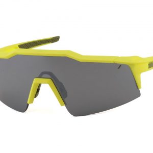 100% SpeedCraft SL Sunglasses (Soft Tact Banana) (Black Mirror Lens) - 61002-004-61