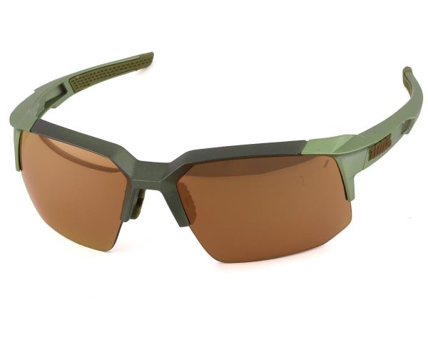 100% Speedcoupe Sunglasses (Matte Metallic Viperidae) (Bronze Multilayer Mirror Le... - 61031-389-80