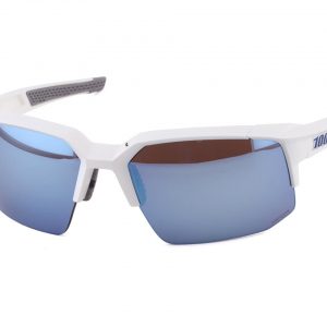 100% Speedcoupe Sunglasses (Matte White) (HiPER Blue Multilayer Mirror Lens) - 61031-000-75
