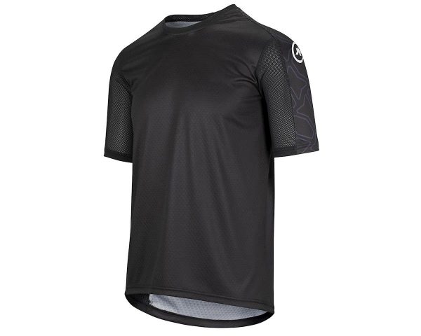 Assos Men's Trail Short Sleeve Jersey (Black Series) (M) - 5120205-BS-M