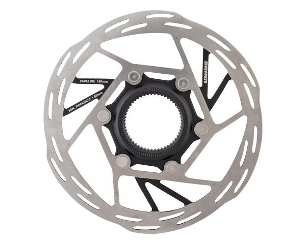 SRAM Paceline Disc Brake Rotor (Silver/Black) (CenterLock) (140mm) - 00.5018.158.002