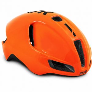 Kask Utopia Road Cycling Helmet - Orange Fluro / Black / Small / 50cm / 56cm
