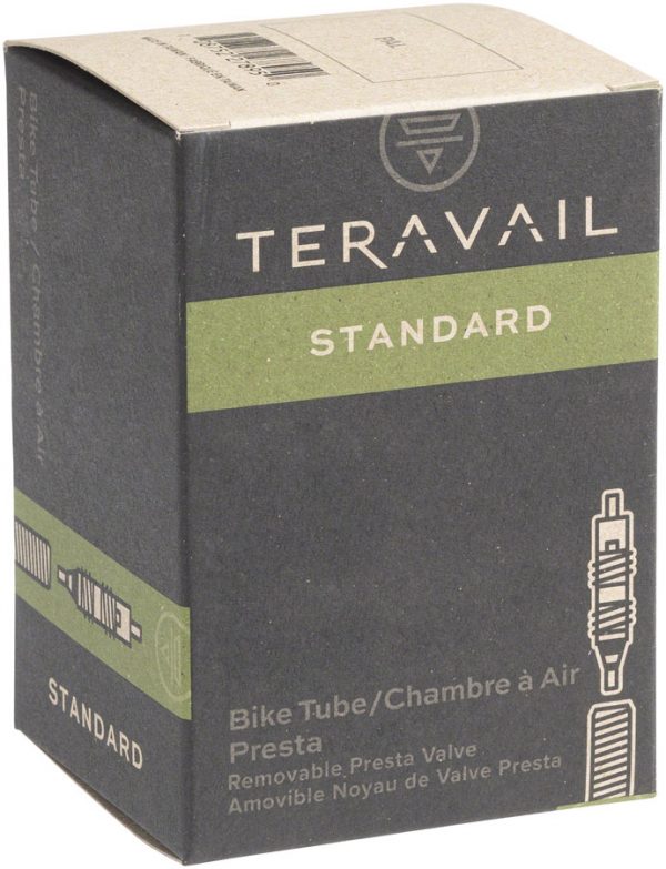 Q-Tubes / Teravail 24 x 3.50-4.50 Tube: Low Lead 32mm Presta Valve